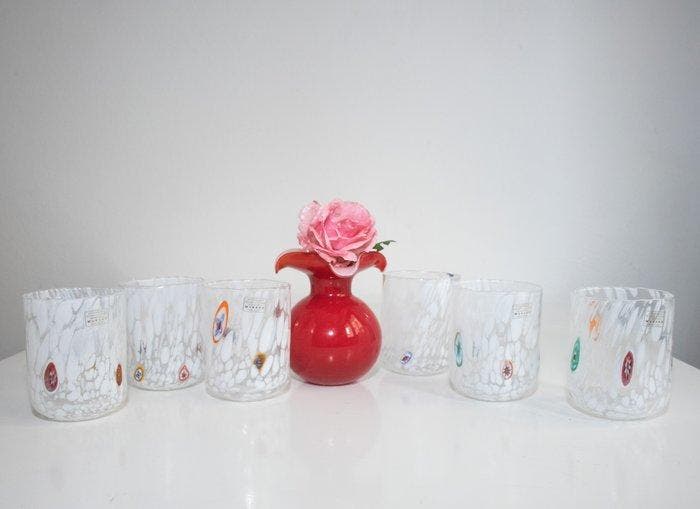 IVV Firenze - Maryana Iskra - Drinkset (7) - Modern Glass, Antiek en Kunst, Antiek | Glas en Kristal