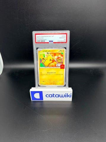 Pokémon - 1 Graded card - Pikachu Burgerchu - Japanese, Nieuw