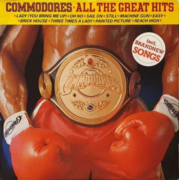 Commodores - All The Great Hits, Ophalen of Verzenden, Gebruikt