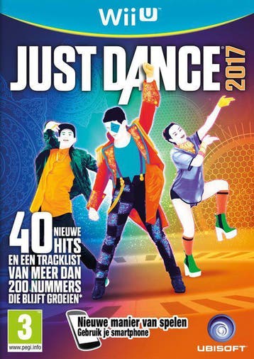 Just Dance 2017 - Wii U Wii U Garantie & morgen in huis!, 2 spelers, Ophalen of Verzenden, Zo goed als nieuw, Vanaf 3 jaar