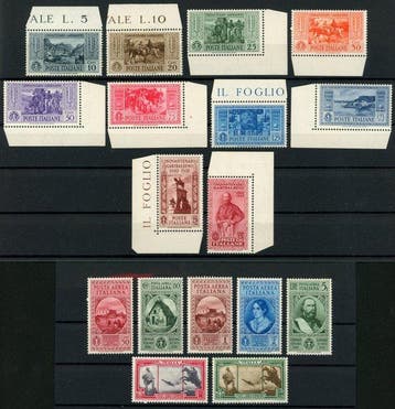 Koninkrijk Italië 1932 - Vijftigste sterfdag van Garibaldi:, Gestempeld