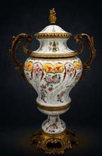 Vaas - Verguld brons, Antiek en Kunst