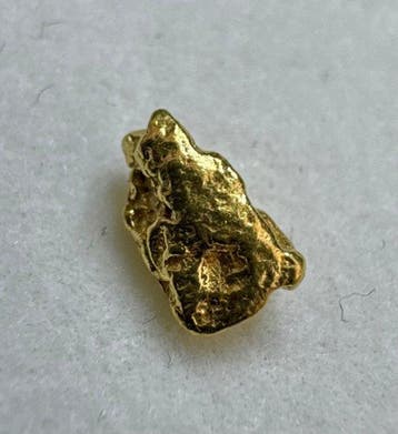 Goud Goud nugget- 0.37 g - (1)