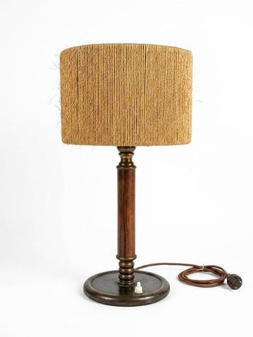 Lamp - Teak - Tafellamp