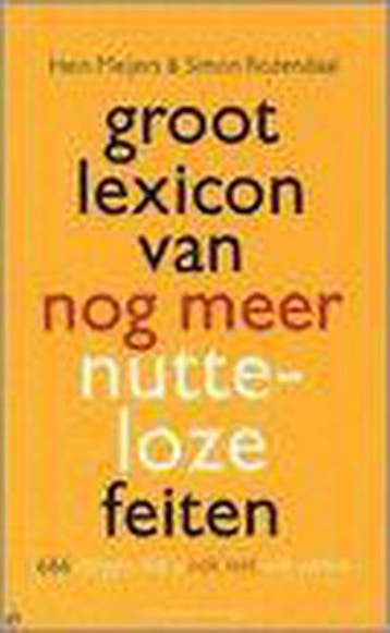 Groot lexicon van nog meer nutteloze feiten - H. Meijers, Verzenden, Gelezen, H. Meijers