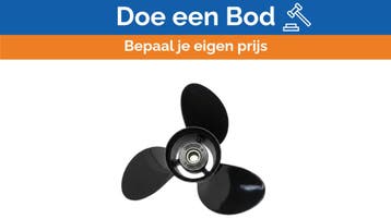 Bieden: Michigan Match 3-Blade Aluminum Boat Propeller 13 3, Ophalen of Verzenden, Nieuw