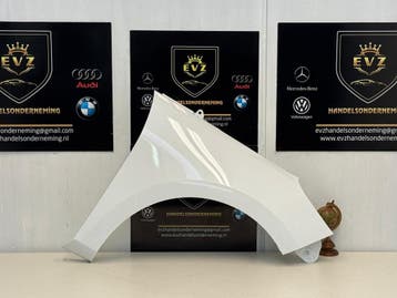 Ford Fiesta spatbord/voorscherm rechts voor bj.2017 wit, Gebruikt, Voor, Ford, Spatbord