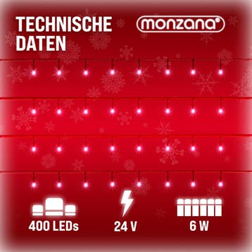 Kerstverlichting Koud Wit 40m Afstandsbediening (Interieur), Verzenden, Nieuw