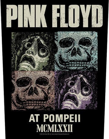 Pink Floyd Mosaics - Rugpatch officiële merchandise, Ophalen of Verzenden, Nieuw, Kleding