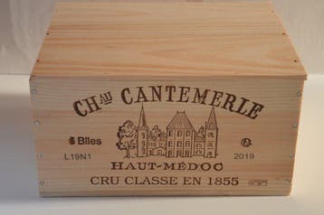 2019 Chateau Cantemerle - Haut-Médoc Grand Cru Classé - 6, Verzamelen, Nieuw