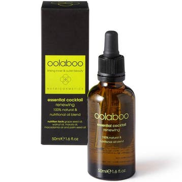 Oolaboo  Cocktail Essential  Renewing  100% Natural &, Verzenden, Nieuw