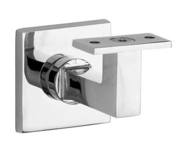 Leuninghouder Bauhaus M10 vlak glans nikkel, Verzenden, Nieuw