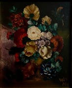 Russische school (XX) - Trionfo di Fiori