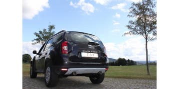 FOX Dacia Duster 4x2 - voorwielaandrijving einddemper rechts, Auto-onderdelen, Uitlaatsystemen, Verzenden, Nieuw