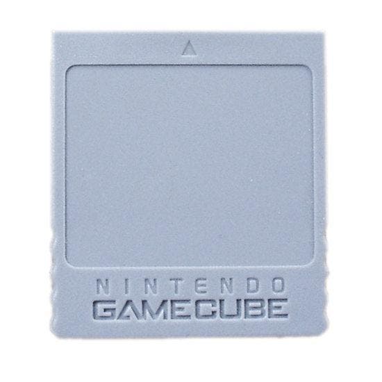GameCube Memory Card - 59 Blocks Nintendo GameCube, Spelcomputers en Games, Spelcomputers | Nintendo Consoles | Accessoires, Zo goed als nieuw