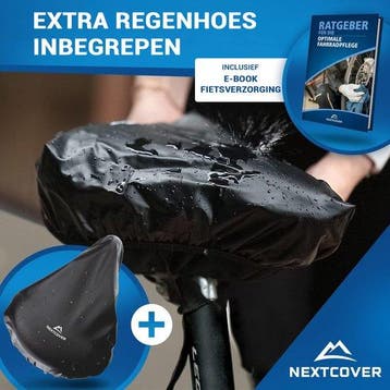 2dekans | NEXTCOVER® NIEUW Universele gel zadelhoes fiets, Ophalen of Verzenden, Zo goed als nieuw, Nextcover