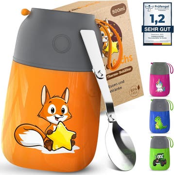 2dekans | Funkelfuchs thermoskan voor Kinderen - 100%, Ophalen of Verzenden, Zo goed als nieuw