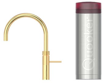 QUOOKER COMBI+ FUSION ROUND GOUD - 22+FRGLD1996, Huis en Inrichting, Keuken | Keukenbenodigdheden, Ophalen of Verzenden, Nieuw