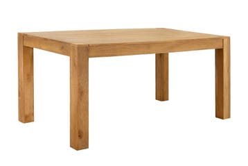 Eettafel MAKASSAR 160cm mangohout crème natuurlijk - 48651, Huis en Inrichting, Ophalen of Verzenden, Nieuw