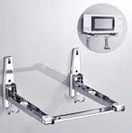 Inklapbare RVS Wandhouder Magnetron – Verstelbaar 40 cm, Verzenden, Nieuw