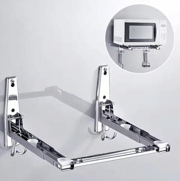 Inklapbare RVS Wandhouder Magnetron – Verstelbaar 40 cm, Verzenden, Nieuw