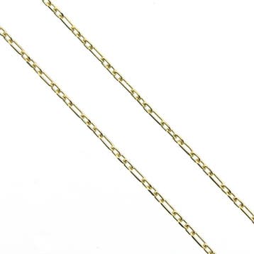 Carrera y Carrera gouden fantasie/anker schakelketting, Ophalen of Verzenden, Gebruikt, Goud, Goud