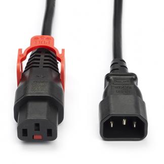 C14 naar C13 kabel | ACT | 2 meter (IEC lock), Verzenden, Nieuw
