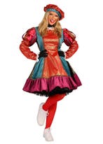Dames Pietenpak Cartagena Rood - L, Diversen, Sinterklaas, Verzenden, Nieuw
