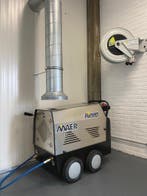 Professionele warmwaterreiniger 200/15, Tuin en Terras, Nieuw, Elektrisch, MAER, Met regelbare waterdruk