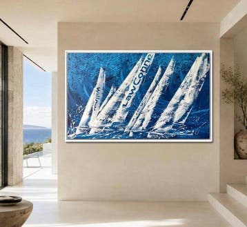 EK.art - White Sails - Rolex Sydney Hobart Yacht Race 2023