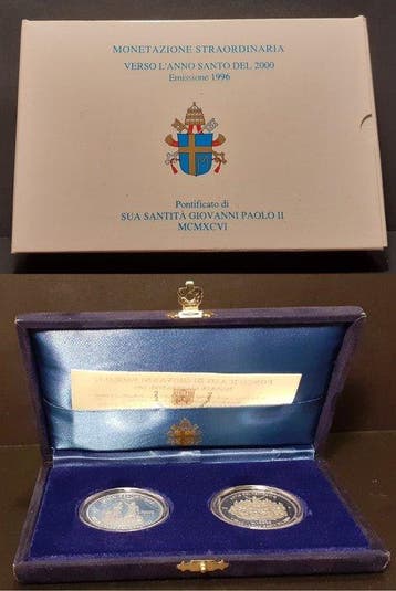 Vaticaan. Dittico 1996 Proof (Zonder minimumprijs)