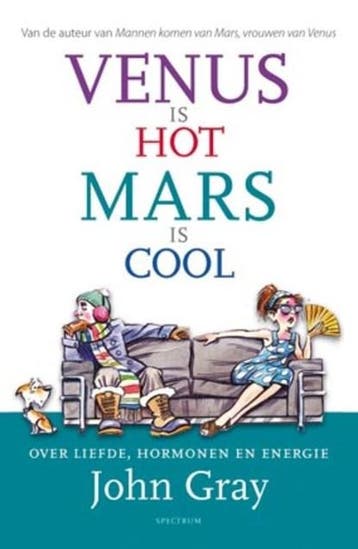 Venus is hot, Mars is cool | 9789049107567 | GRAY, John, Zo goed als nieuw, GRAY, John