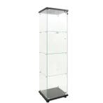 Glazen Vitrinekast – 4-Laags Displaykast met Deur, Verzenden, Nieuw