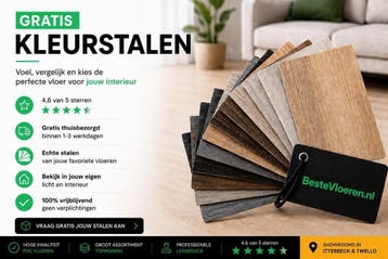 Gratis PVC kleurstalen aanvragen – bekijk thuis, Nieuw