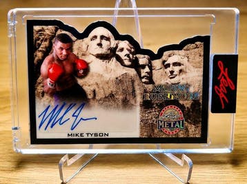 Leaf Mount Rushmore Mike Tyson One of One 1/1 Enige, Nieuw