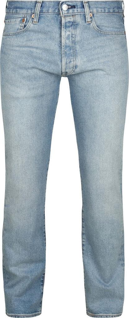 Levi’s 501 Broek Regular Lichtblauw maat W 32 - L 34 Heren, Kleding | Heren, Broeken en Pantalons, Nieuw, Verzenden