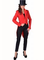 Slipjas cabaret rood half gevoerd, Kleding | Dames, Ophalen of Verzenden, Nieuw