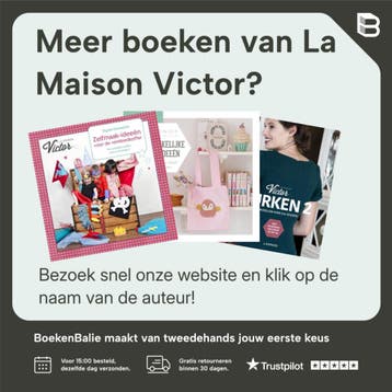 Zelfmaak-ideeÃ«n voor coole knuffels - La Maison Victor, Verzenden, Zo goed als nieuw, La Maison Victor
