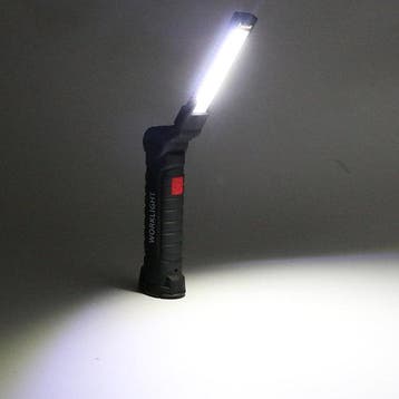 Oplaadbare 4in1 mini-werklamp COB 5w - 2000lumen, Verzenden, Nieuw