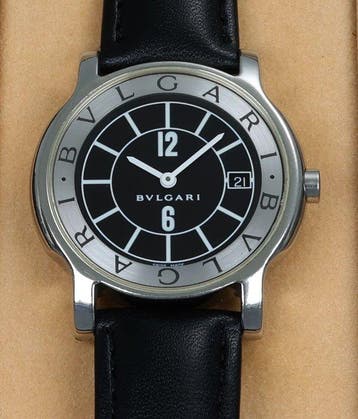 Bvlgari - Solotempo - Zonder minimumprijs - ST35S - Unisex -, Nieuw