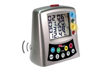 GGM Gastro | Digitale timer 4 in 1 | TFS4 | TFS4, Verzenden, Nieuw