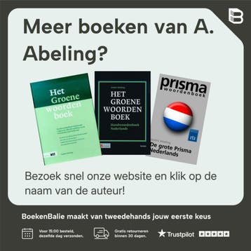 De grote Prisma Nederlands / Prisma woordenboeken - A., Verzenden, Gelezen, A. Abeling