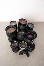 Vivitar, Revue, Makinon, Fuji, Tokina Vintage Camera Lens, Nieuw