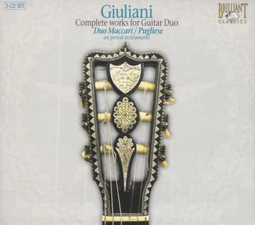 cd digi - Giuliani - Complete Works For Guitar Duo, Verzenden, Zo goed als nieuw