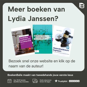 Gezondheidsrecht begrepen - Lydia Janssen 9789058757609, Verzenden, Gelezen, Lydia Janssen