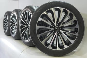 Audi e-tron GE Q8 e-tron 21 inch velgen Bridgestone Zomerban, Gebruikt, Velg(en), Zomerbanden, 21 inch