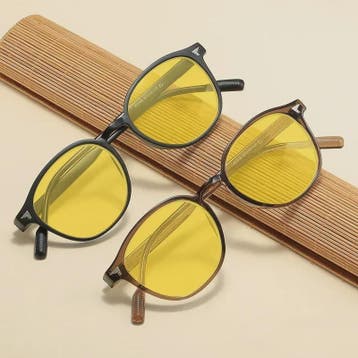 SEAMERGO Retro Unisex Nachtzicht Bril - UV Bescherming, Anti, Verzenden, Nieuw
