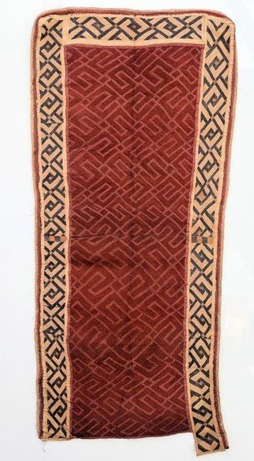 Weefsel - Ntshakabwiin - 70 x 153 cm - Shoowa-Kuba