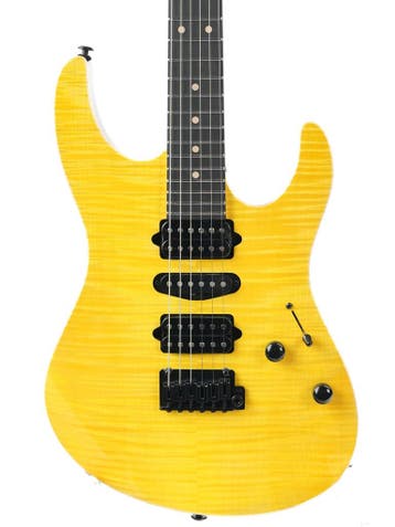 Suhr Modern Custom Trans Lemon Yellow (Instrument,S-Style), Ophalen of Verzenden, Nieuw, Solid body