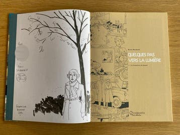 Quelques pas vers la lumière T1 + dédicace - C - 1 Album -, Nieuw